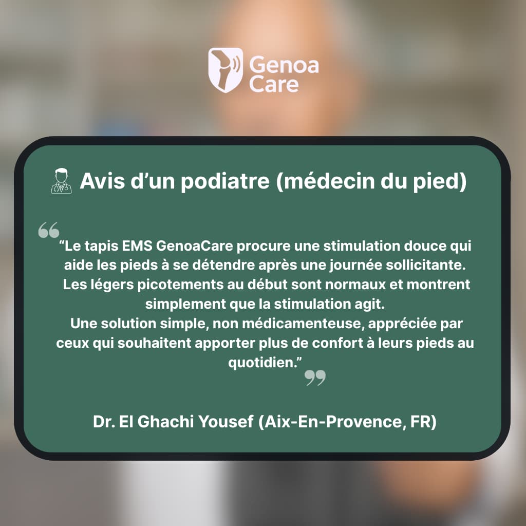 GenoaCare - Soulage l'inconfort des pieds